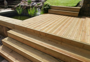 Exterior decking Carpentry