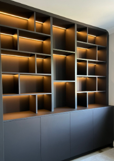 Interior storage space Carpentry